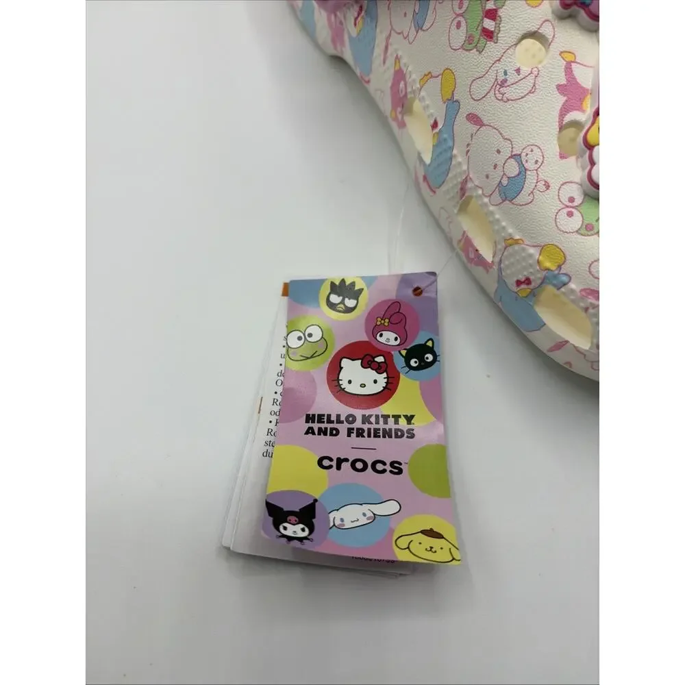 Helly Kitty and Friends Pastel Unisex Adult Classic Clog 212684-90H US Sz M6 W8